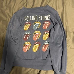 rolling stones crew neck